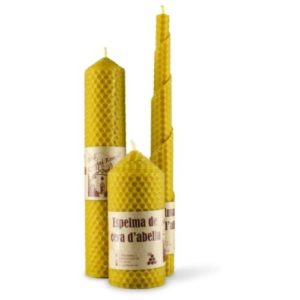 Espelmes de cera verge d'abella
