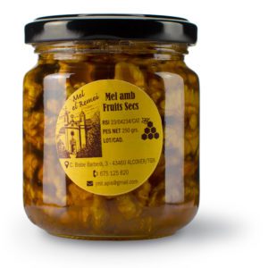 Preparat de Mel amb Fruits Secs 250gr